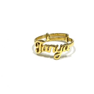 Stunning 18kt Gold Ring: Elevate Your Style with this Luxurious Jewelry Piece
