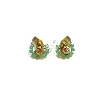 Effortlessly Elegant: Discover 14kt Emerald Earrings | Shop Now!