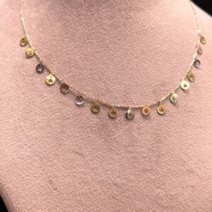 18kt Gold Chain: Effortless Elegance with Sparkle & Style | Luxurious Jewelry