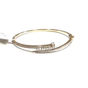 Elegant 18kt Diamond Bracelet – Luxury Fine Jewelry with Sparkling Brilliance
