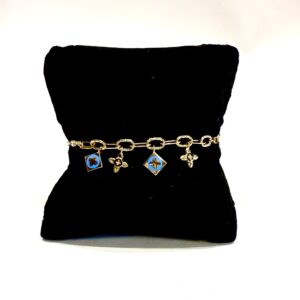 18K Gold Bracelet – Luxury Gold Jewelry, Elegant Women’s Bracelet, Genuine 18K Gold Accessory